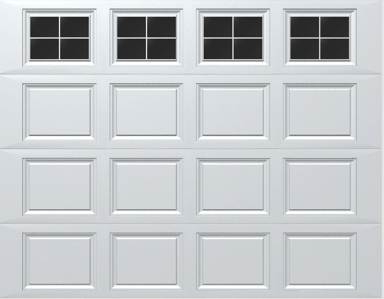 Magnetic Window Accents Faux Garage Window Set (16-PCS) Prestige Garage Design