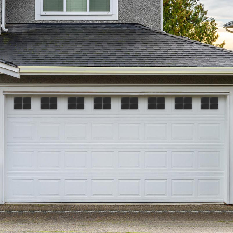 Magnetic Window Accents Faux Garage Window Set (16-PCS) Prestige Garage Design