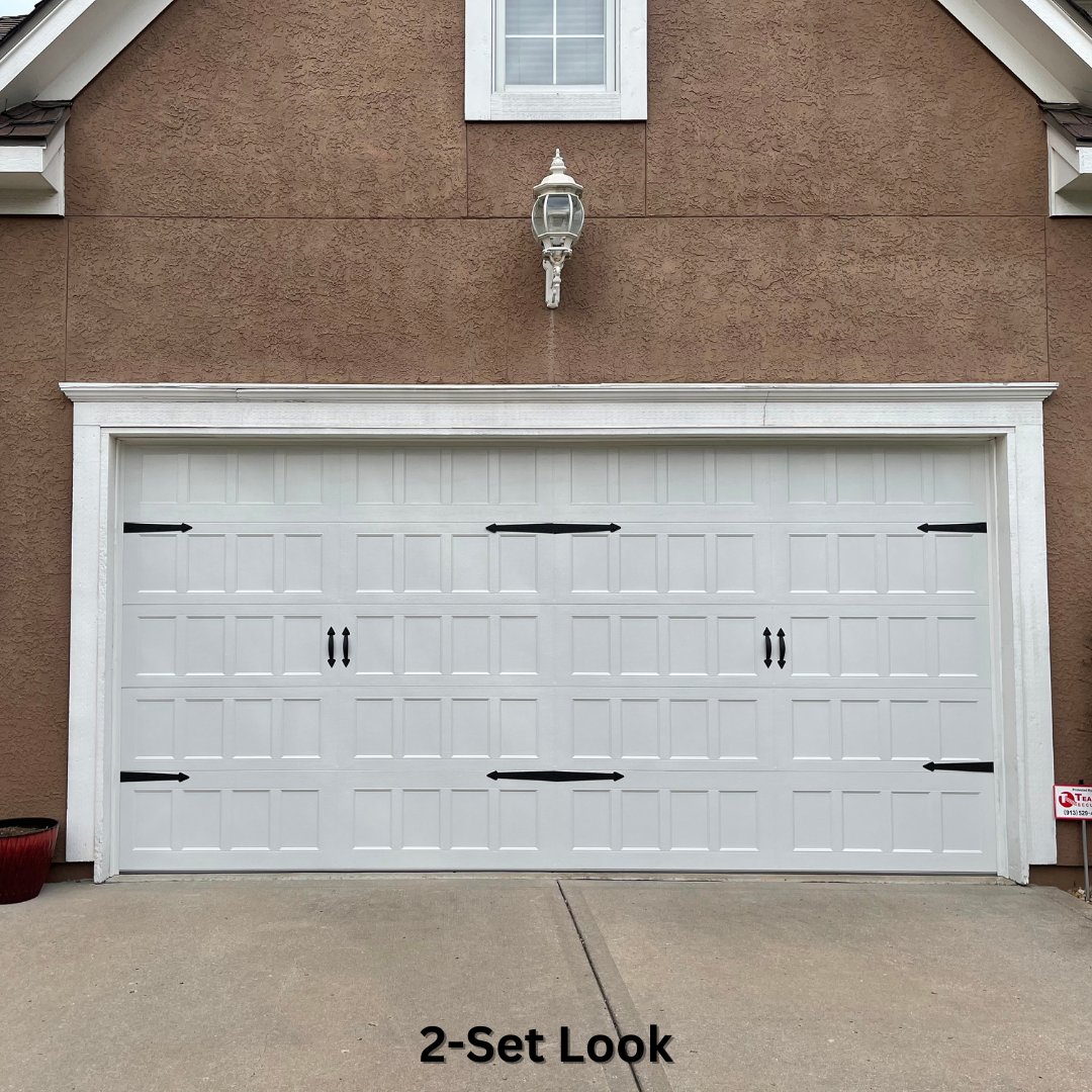 Magnetic Garage Accents Decorative Hardware Set (6-PCS) Prestige Garage Designs