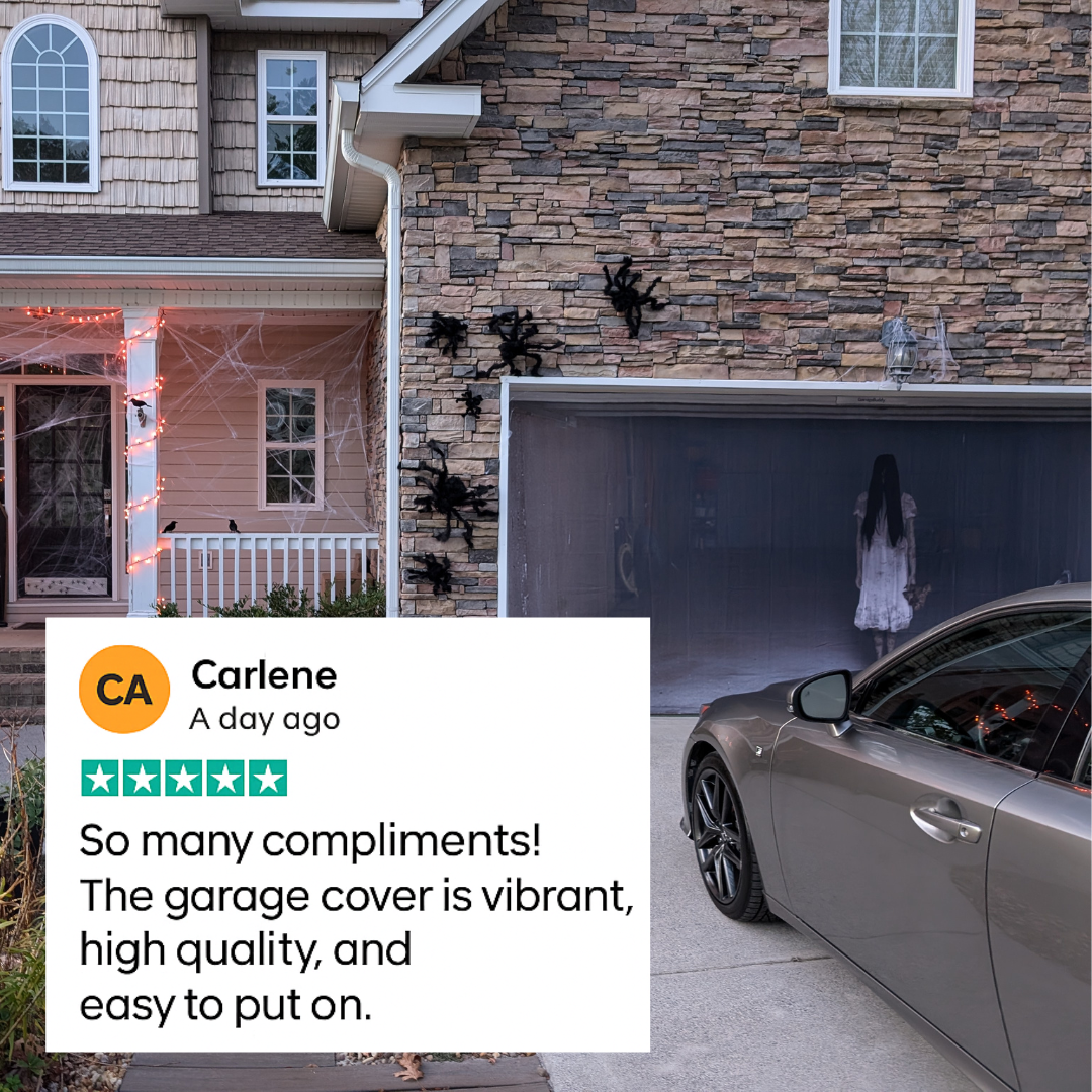Halloween Garage Door Cover Prestige Garage Designs