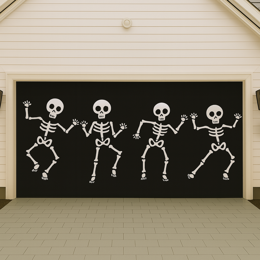 Halloween Garage Door Cover Prestige Garage Designs