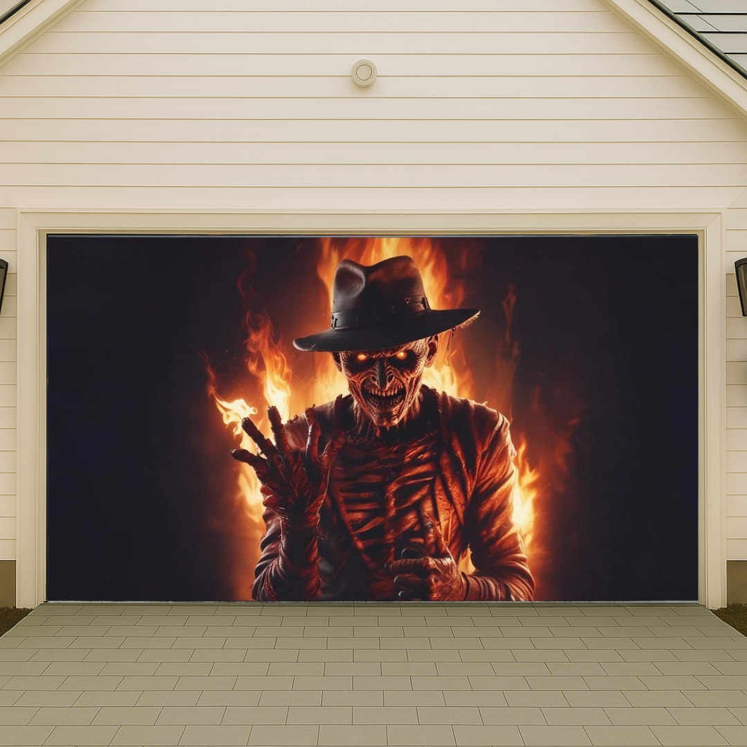 Halloween Garage Door Cover Prestige Garage Designs