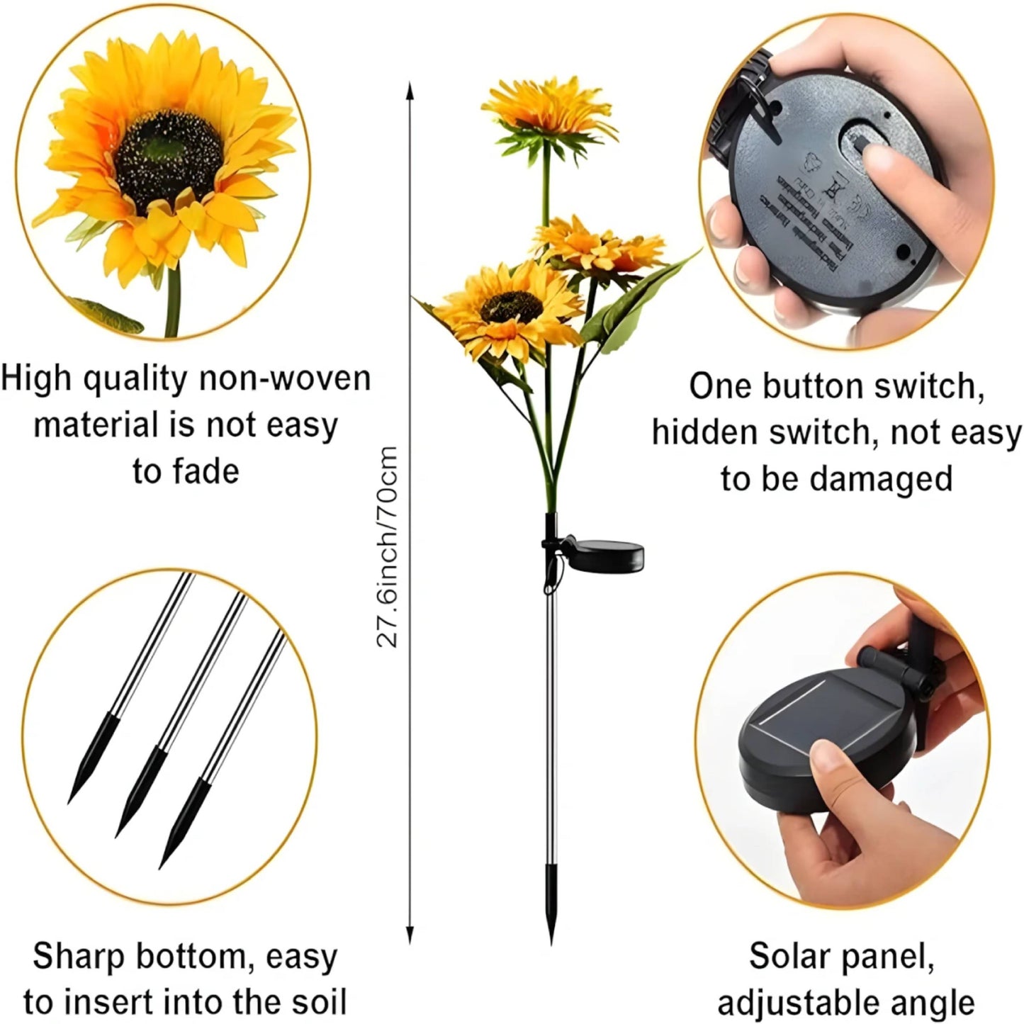 Sunshine Solar Garden Lights Prestige Garage Designs