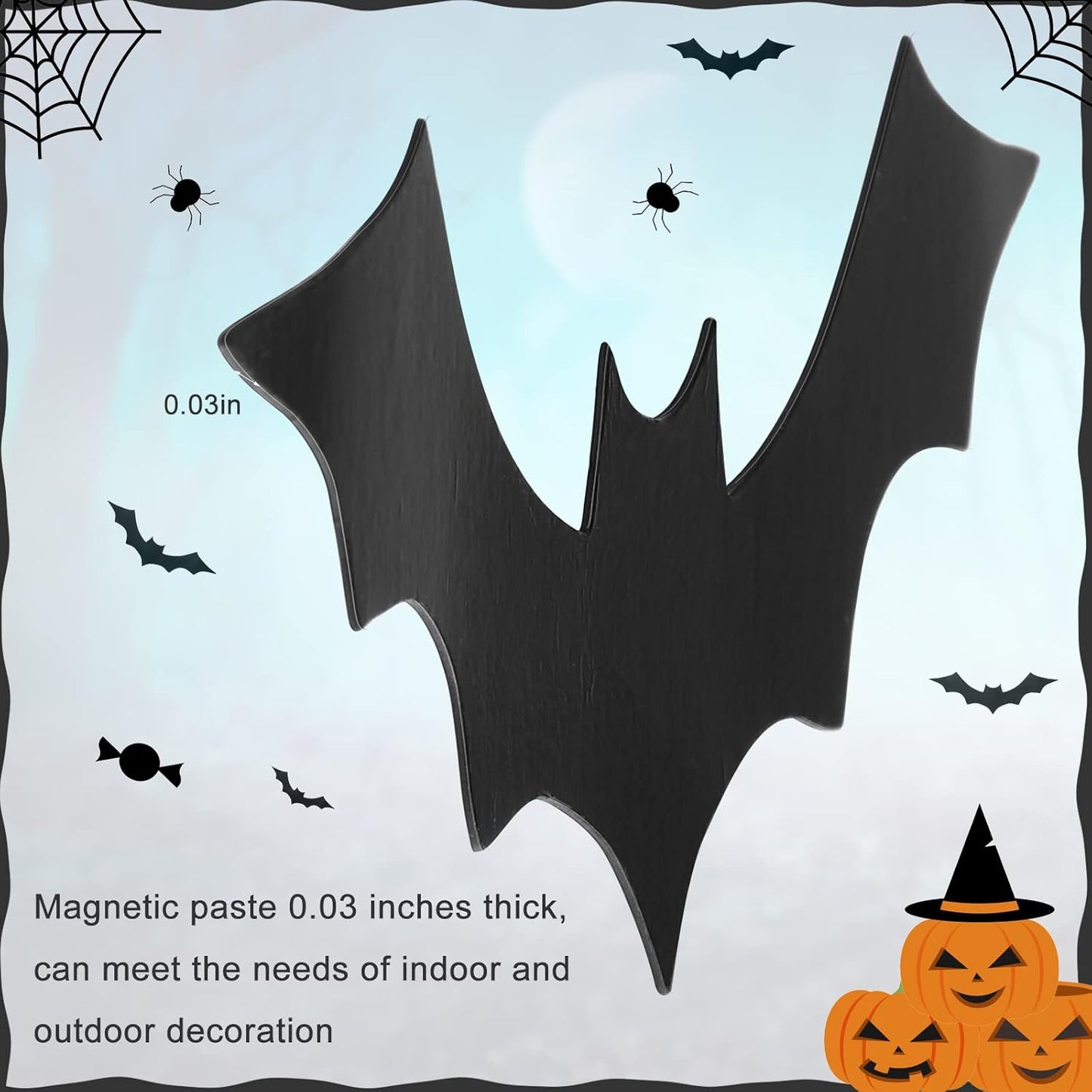 Magnetic Halloween Bat Decorations Prestige Garage Designs