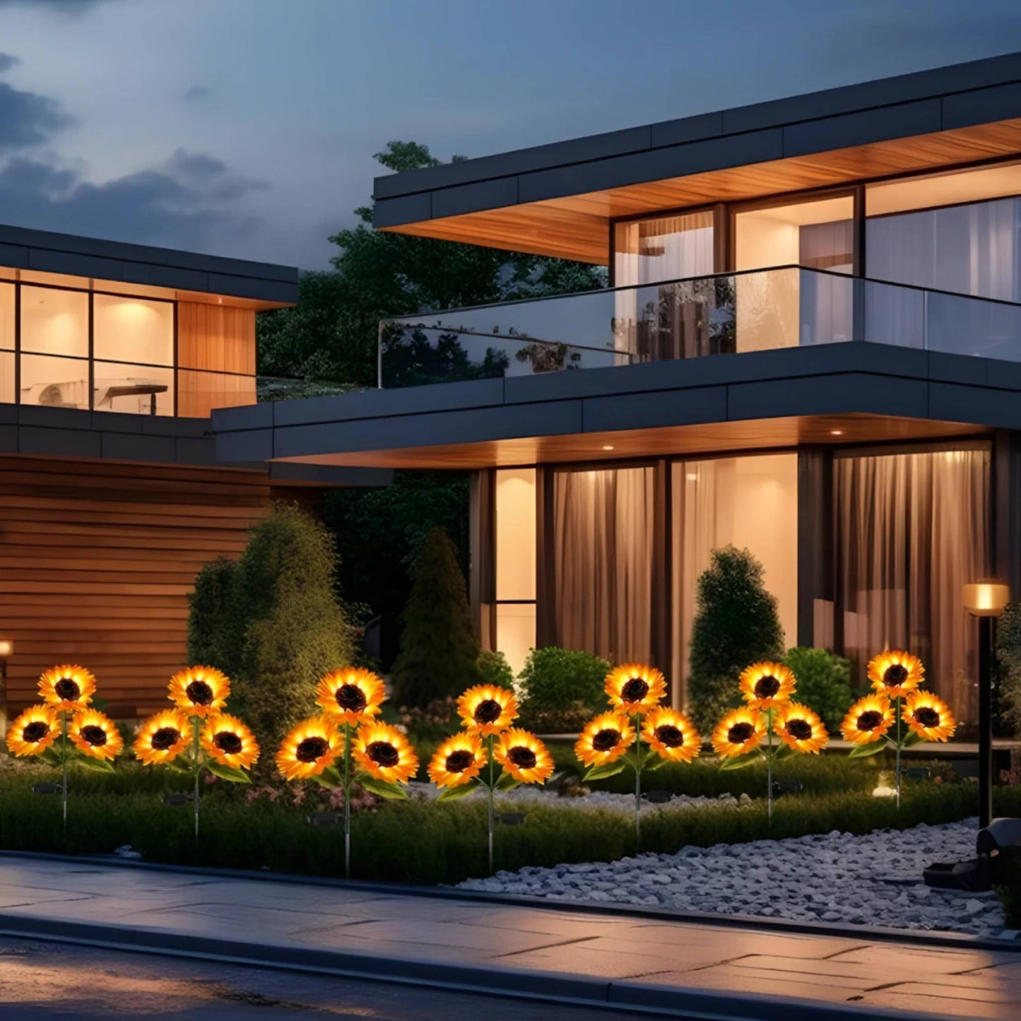Sunshine Solar Garden Lights Prestige Garage Designs