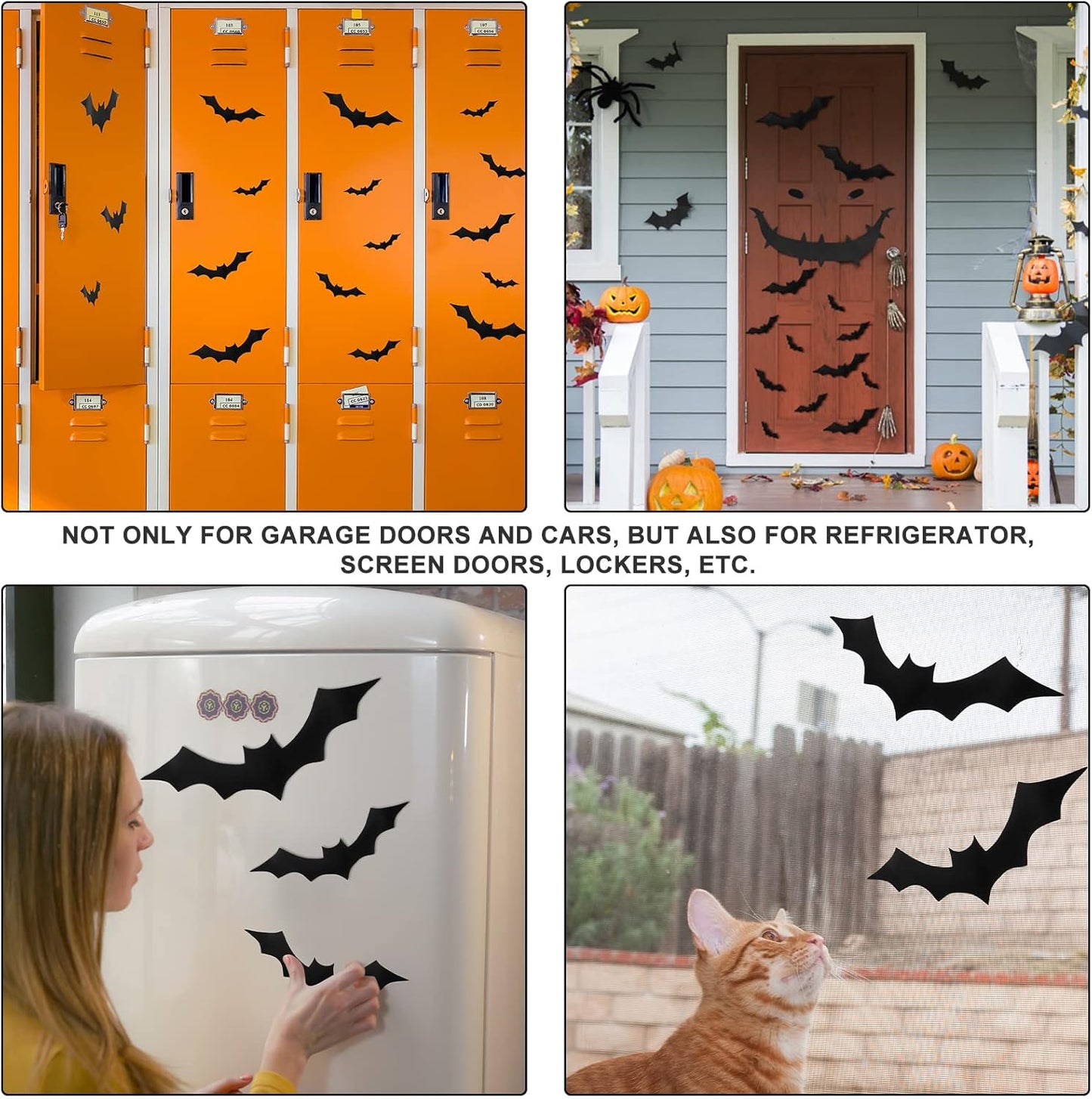 Magnetic Halloween Bat Decorations Prestige Garage Designs