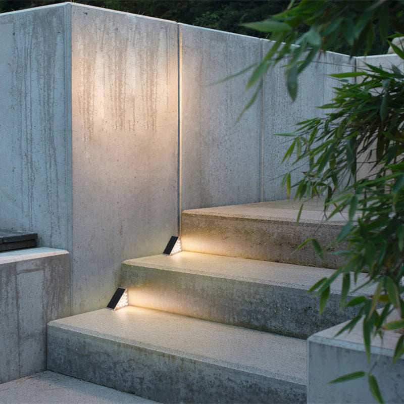 Solar Step Lights Prestige Garage Designs