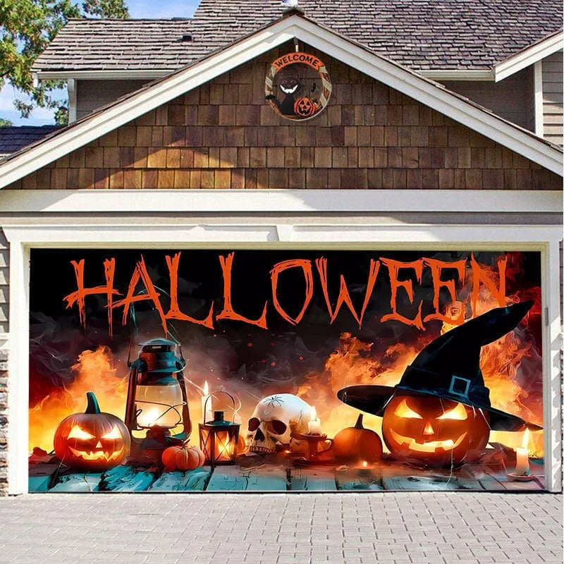 Halloween Garage Door Cover Prestige Garage Designs