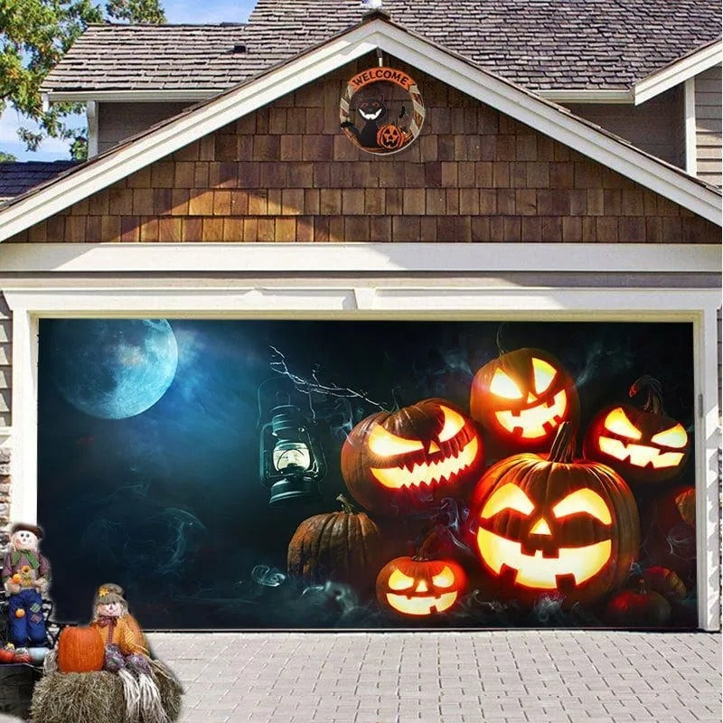Halloween Garage Door Cover Prestige Garage Designs