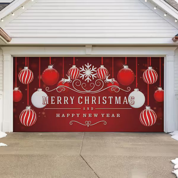 Christmas Garage Door Cover Prestige Garage Designs