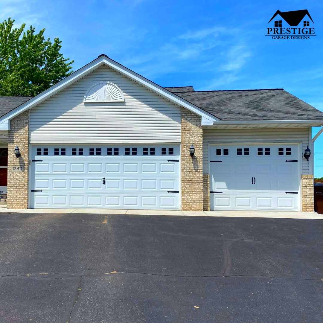 Magnetic Window Accents Faux Garage Window Set (16-PCS) Prestige Garage Design
