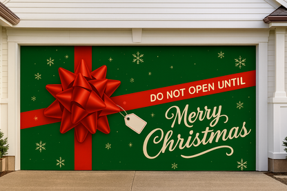 Christmas Garage Door Cover Prestige Garage Designs