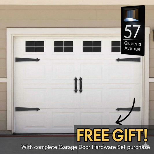 Ultimate Complete Garage Accent Set + FREE GIFT Prestige Garage Designs