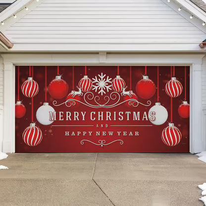 Christmas Garage Door Cover Prestige Garage Designs