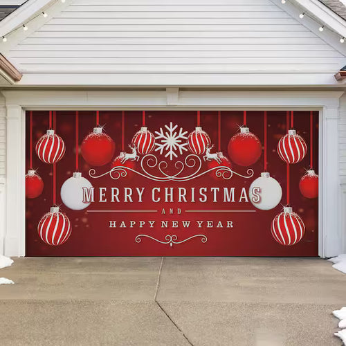 Christmas Garage Door Cover Prestige Garage Designs