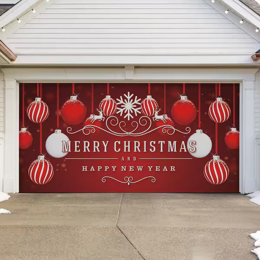 Christmas Garage Door Cover Prestige Garage Designs